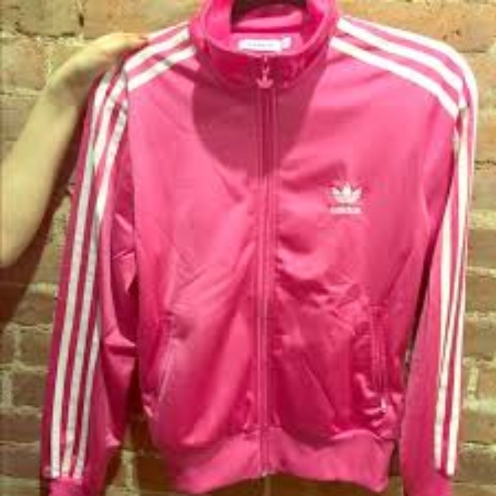 hot pink adidas sweater